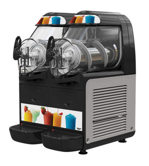 Máquina para bebidas congeladas 12 L doble-bowl