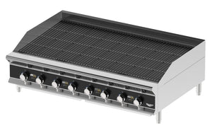 48" pesado servicio gas radiant charbroiler