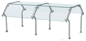 Protector de alimentos 28" estándar contemporáneo para acero inoxidable Countertops - 27 x 23.692 x 36.816"