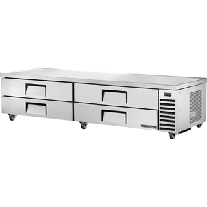 Base refrigerada para chef de 95-1/2", 4 cajones