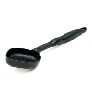 Porcionador Spoodle® 6 oz ovalado perforado nylon en negro