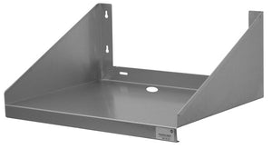 Repisa para microondas a muro de acero inoxidable 24 x 18 pulg