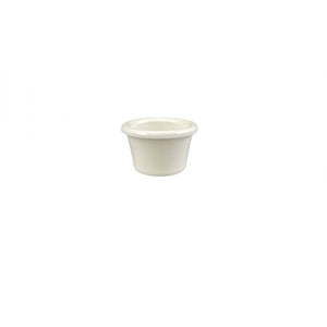Ramekin liso de melamina 1 1/2 oz 2 1/2" hueso