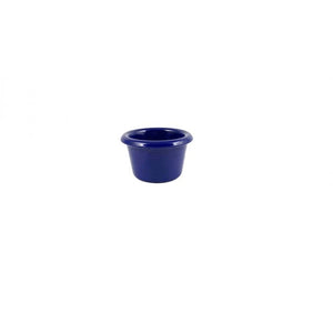 Ramekin liso de melamina 1 1/2 oz 2 1/2" azul cobalto