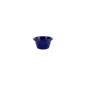 Ramekin liso de melamina 2 1/2 oz 2 7/8" azul cobalto