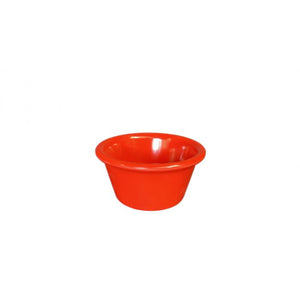 Ramekin liso de melamina 2 1/2 oz 2 7/8" rojo puro
