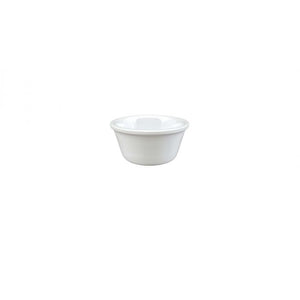 Ramekin liso de melamina 3 oz 3 1/8" blanco
