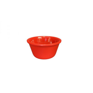 Ramekin liso de melamina 4 oz 3 3/8" rojo puro