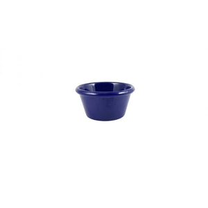 Ramekin liso de melamina 6 oz 3 7/8" azul cobalto
