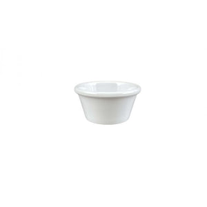 Ramekin liso de melamina 6 oz 3 7/8" blanco