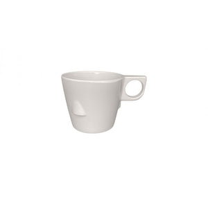 Taza apilable de melamina 7 oz 3-1/4" Ivory