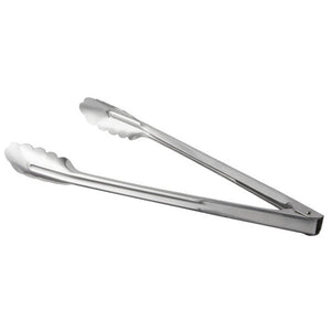 12" económico acero inoxidable utility pinzas