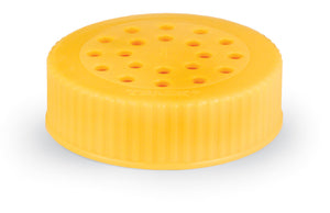 Traex® Dripcut® espolvoreadores y tapas - color yellow
