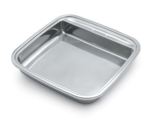 Chafer 6 qt de repuesto acero inoxidable inserto para alimentos para Intrigue® cuadrado de inducción
