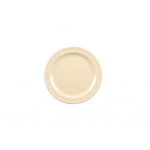 Plato para postre color beige de melamina 7 1/4"