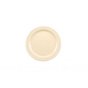 Plato para cena color beige de melamina 9"