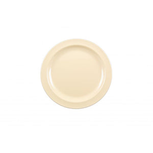 Plato para cena color beige de melamina 10 1/4"