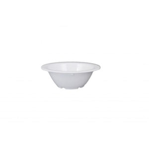 Tazón para fruta color blanco de melamina 5 oz 4 3/4"