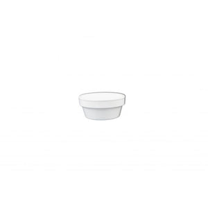 Ramekin para salsa color blanco de melamina 2 1/2 oz 2 7/8"