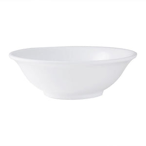 Tazón sin borde color blanco de melamina 32 oz 7 1/2"
