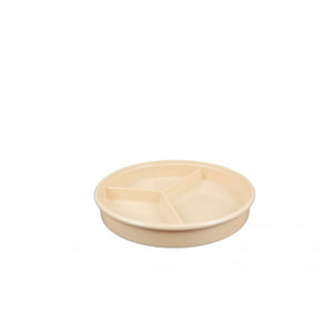 Servidor profundo dividido color beige de melamina 8 1/4" profundidad