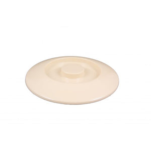 Tapa para tortillero/servidor dividido color beige de melamina 8 1/4"
