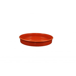 Tortillero color rojo de melamina 8 1/4"
