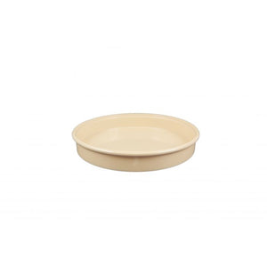 Tortillero color beige de melamina 8 1/4"
