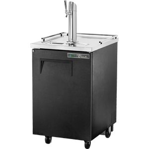 Dispensador de cerveza directo de 23-1/2", 1 puerta, 1 barril, puertas sólidas