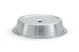 Cubre plato de acero inoxidable tipo domo para platos de 8 11/16 a 8 3/4"