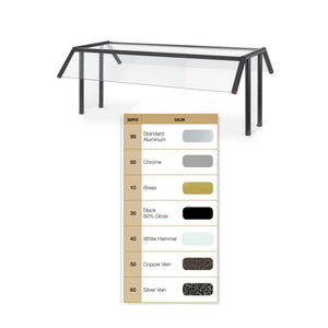 Protector de alimentos 86.75" estándar tradicional estilo - 86.75 x 35.25 x 23.75"