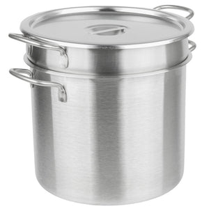 11 1/2 qt acero inoxidable doble boiler juego