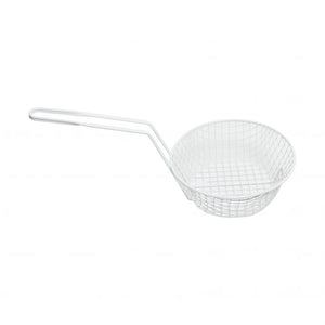 Canastilla para empanizado redonda de malla gruesa 8"