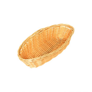 Canasta para pan de plástico oblongo 8 1/4" x 4 1/4" x 2"