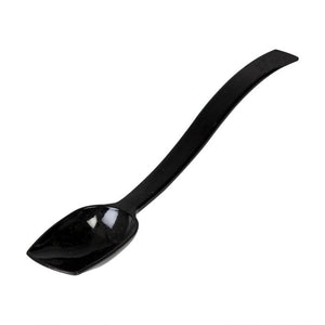 Cuchara buffet sólida de policarbonato 10" 3/4 OZ color negro