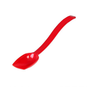 Cuchara buffet sólida de policarbonato 10" 3/4 OZ color rojo