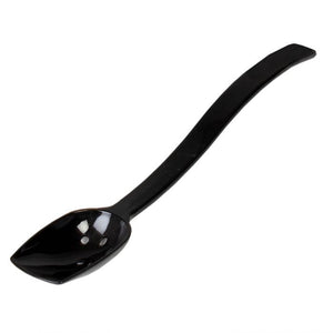 Cuchara buffet perforada de policarbonato 10" 3/4 OZ color negro