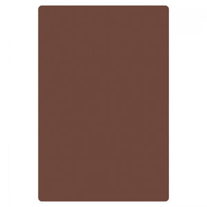 Tabla para cortar de polietileno color café 18" x 12" x 1/2"