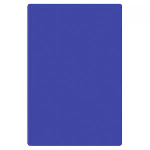 Tabla para cortar de polietileno color azul 18" x 12" x 1/2"
