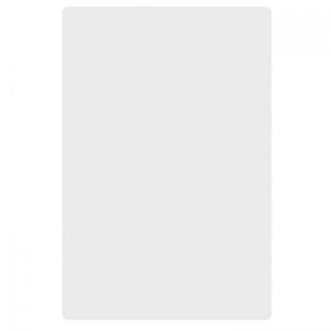 Tabla para cortar de polietileno color blanco 24" x 18" x 1/2"