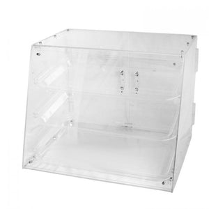 Exhibidor para repostería con 3 charolas 21" X 17-1/4" X 16 1/2"