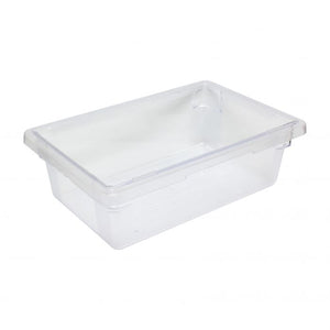 Caja para alimentos de policarbonato 8.75 gal transparente 18"X 26"X 6"