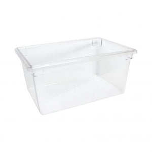 Caja para alimentos de policarbonato 17 gal transparente 18"X 26"X12"