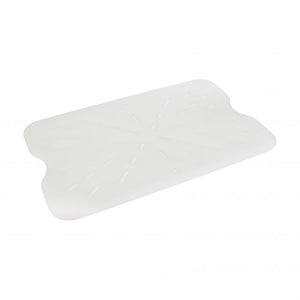Drenador para caja de alimentos 18" x 26" polipropileno blanco