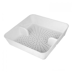 Colador ABS para drenaje de piso 8 1/2" x 8 1/2" x 2 1/4"