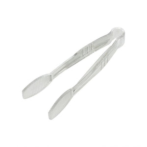 Pinza con agarre plano de policarbonato 6" color transparente