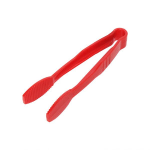Pinza con agarre plano de policarbonato 6" color rojo