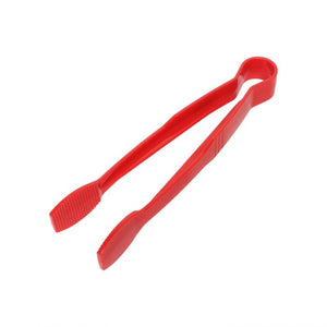 Pinza con agarre plano de policarbonato 9" color rojo