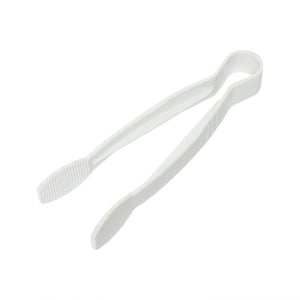 Pinza con agarre plano de policarbonato 9" color blanco