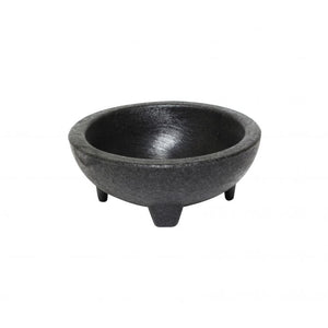 Molcajete plástico para salsa color negro 4 OZ 4"